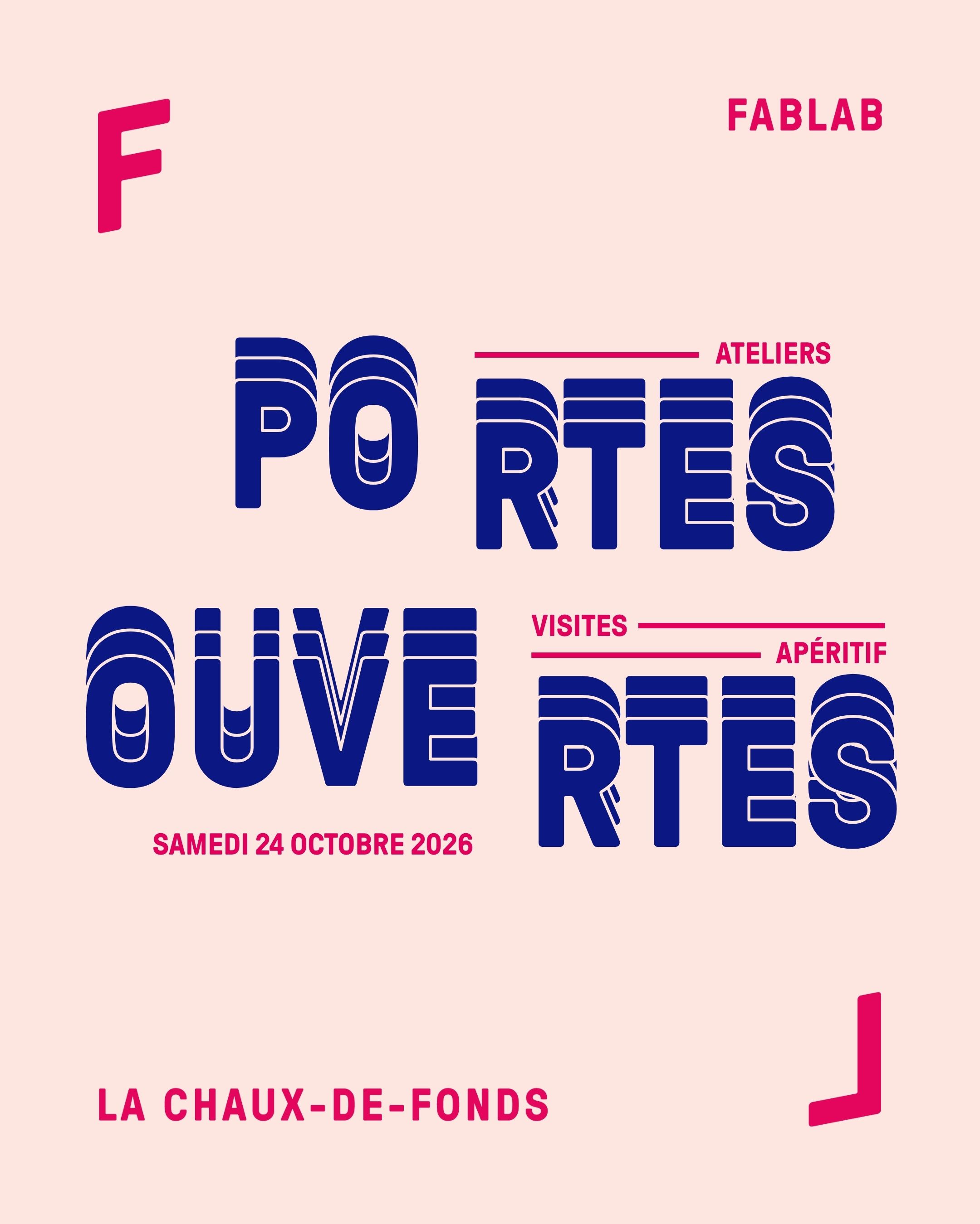 fablab_porte ouvertes octobre 2026_affiche